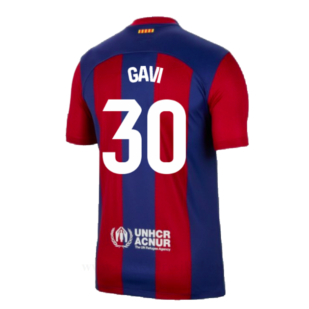 Levné Fotbalové Dresy FC Barcelona 2023-24 GAVI #30 Domácí