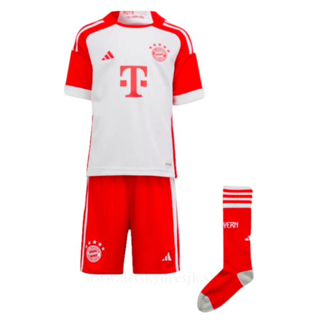 Levné Fotbalové Dresy Bayern Munich 2023-24 Dětské Domácí